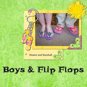 Boys and Flip Flops