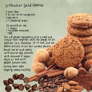 Lithuanian Sand Cookies
