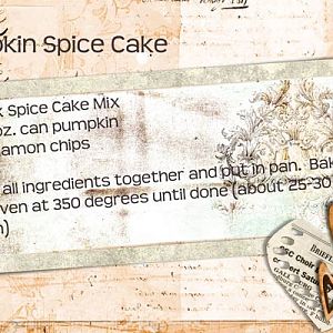 Pumpkin Spice Cake