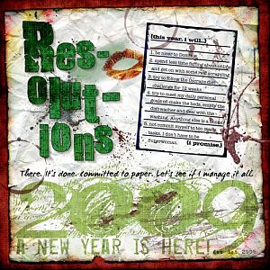 2009 Resolutions