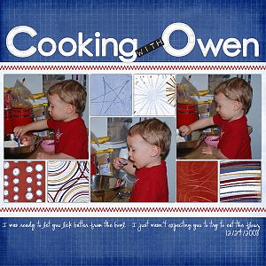 Cooking with Owen