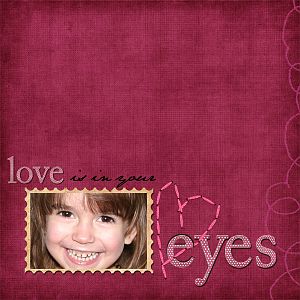 Love is in your eyes