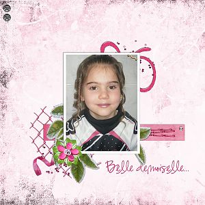 Belle demoiselle