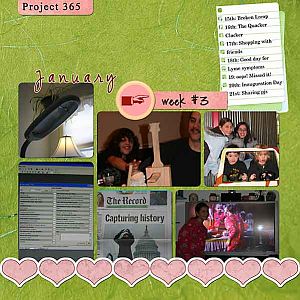 Project 365 Week Three