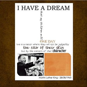 I have a dream