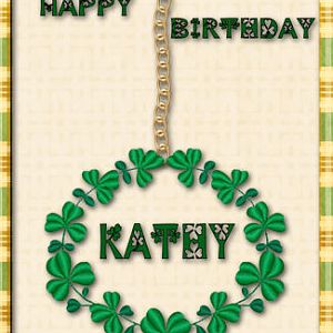 Happy Birthday Kathy