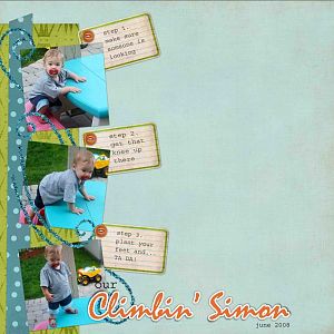 MONDAY challenge - Climbin Simon
