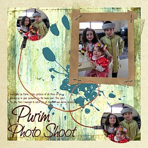 MONDAY BIRTHDAY CHALLENGE - Purim Photo Shoot