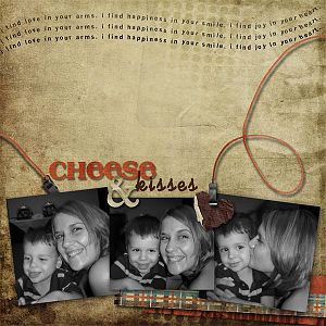 Monday Birthday Challenge - Cheese and Kisses