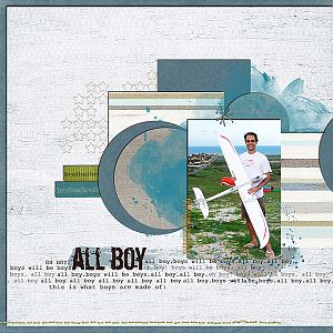 Thuesday Template Challenge - All Boy
