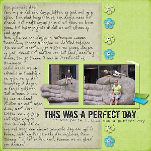 FRIDAY CHALLENGE - Perfect day