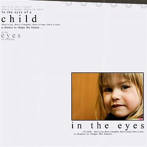 in the eyes of a child