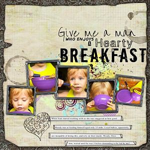 Kim De Smet Challenge - Hearty Breakfast