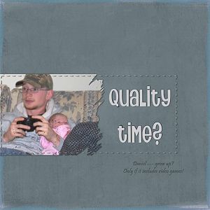 Quality Time?