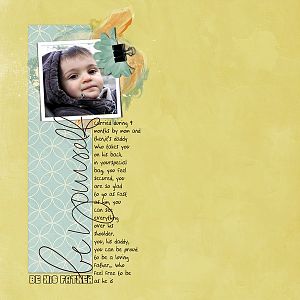 Be his father - Taylor Made Design Challenge partie 1