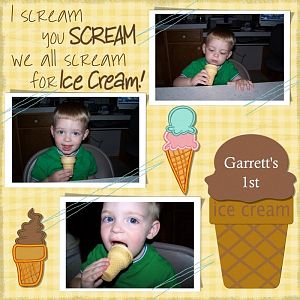 1st Ice Cream Cone