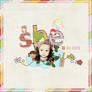 she is so cute