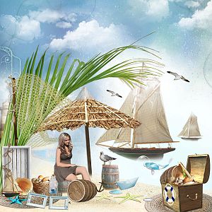 Summer on the beach