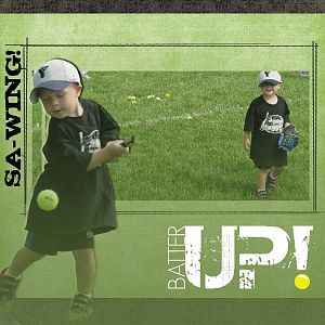 Web Inspired:  Batter Up
