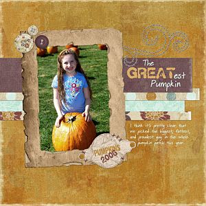 The Great(est) Pumpkin