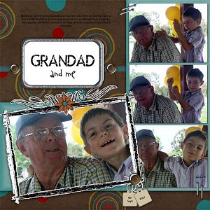 Grandad and me