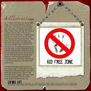 Kid Free Zone