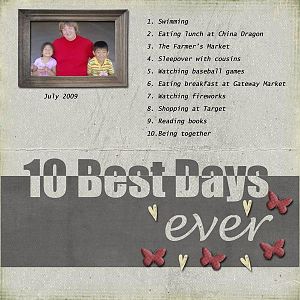 10 Best Days Ever