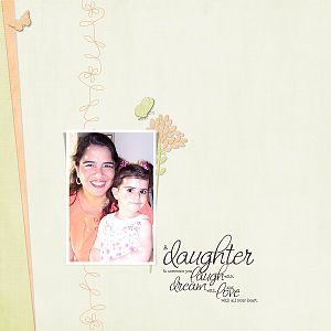 A daughter...