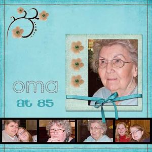 Oma's 85th Birthday