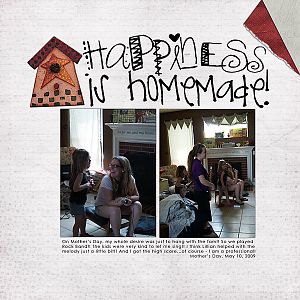 happiness is homemade!