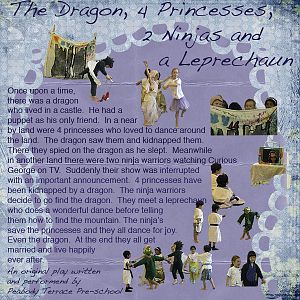 The Dragon, 4 Princesses, 2 ninjas, and a Leprechaun