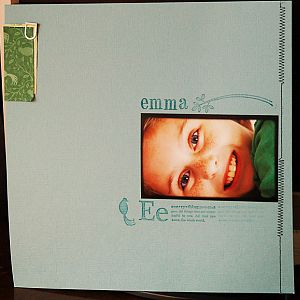 E is for Emma - sally DS