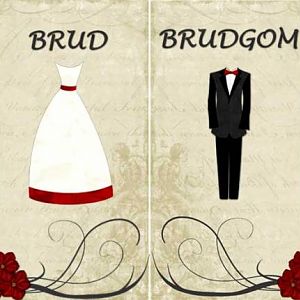 bride and bridegroom