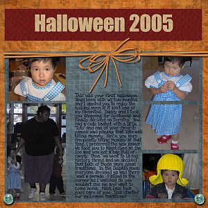 Halloween 2005 page 1