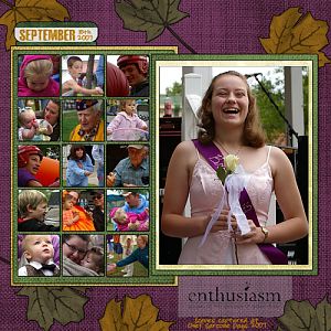 Sept. 2007 - Enthusiasm