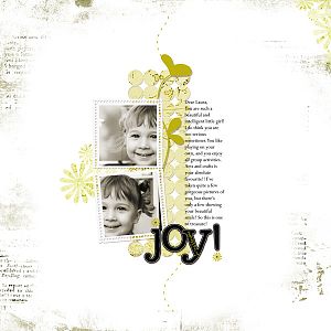 Expression of joy