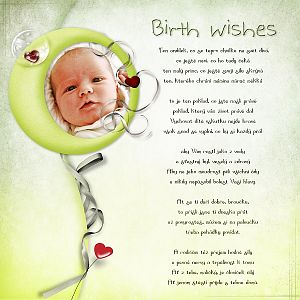 Birth congratulation