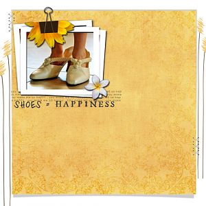shoes = happiness