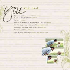 you & dad