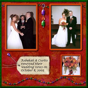 Wedding Vow Renewal