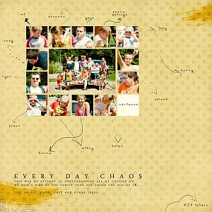 No. 11 Each & Every Day - Chaos