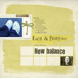 No. 1 Each & Every Day {new balance}