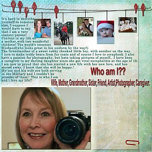 Creative Challenge - Who am I?