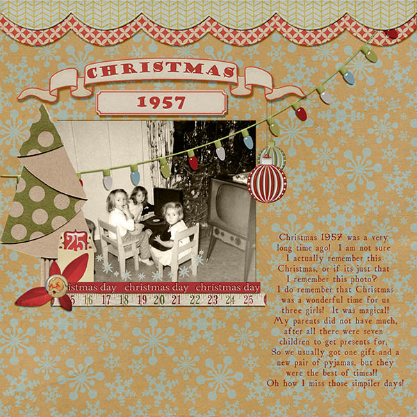 1 Kit 5 ways - Old fashioned Christmas