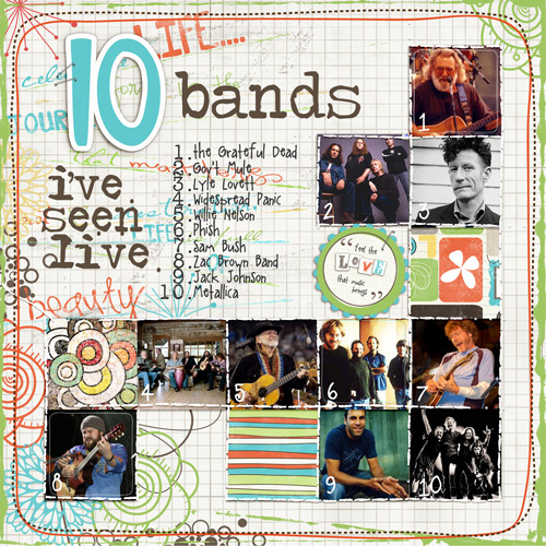 10 bands