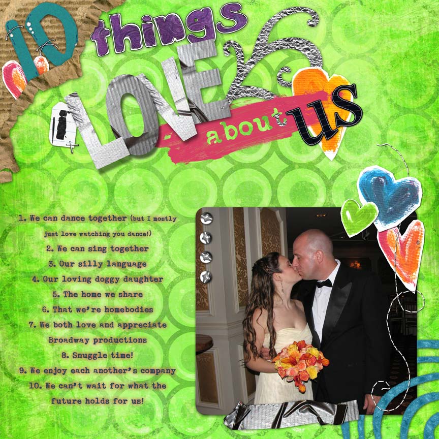 10 Things I Love About Us