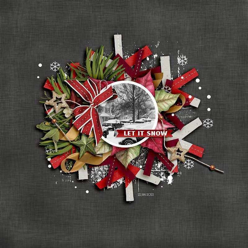 12 Days Day 1- Template  | Let it Snow