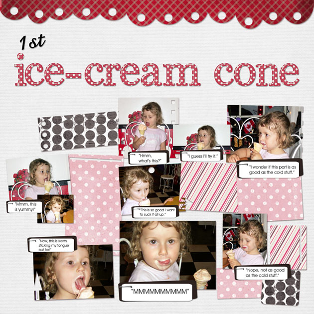 1st Ice-Cream Cone