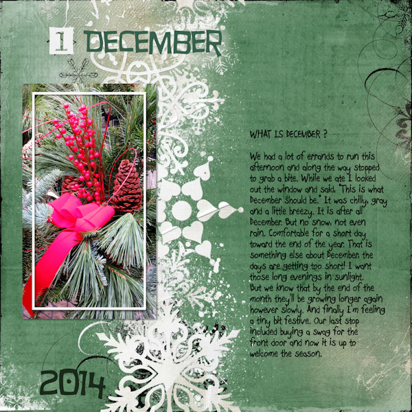 1st of December 2014