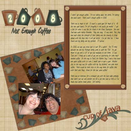 2008 - Not Enough Coffee (1 of 2 pages)